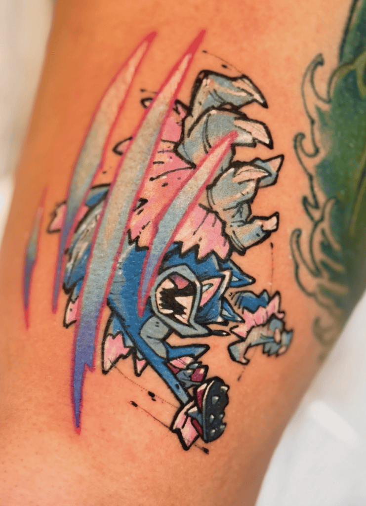 Sonic the Werehog Toon Sonic the Hedgehog Tattoo