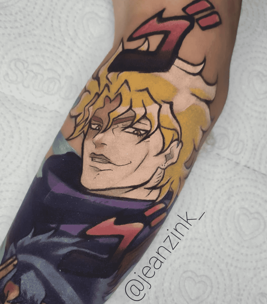 Dio Brando Classic JoJo’s Bizarre Adventure Tattoo