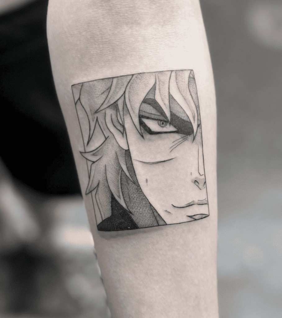 Dio Brando Panel JoJo’s Bizarre Adventure Tattoo