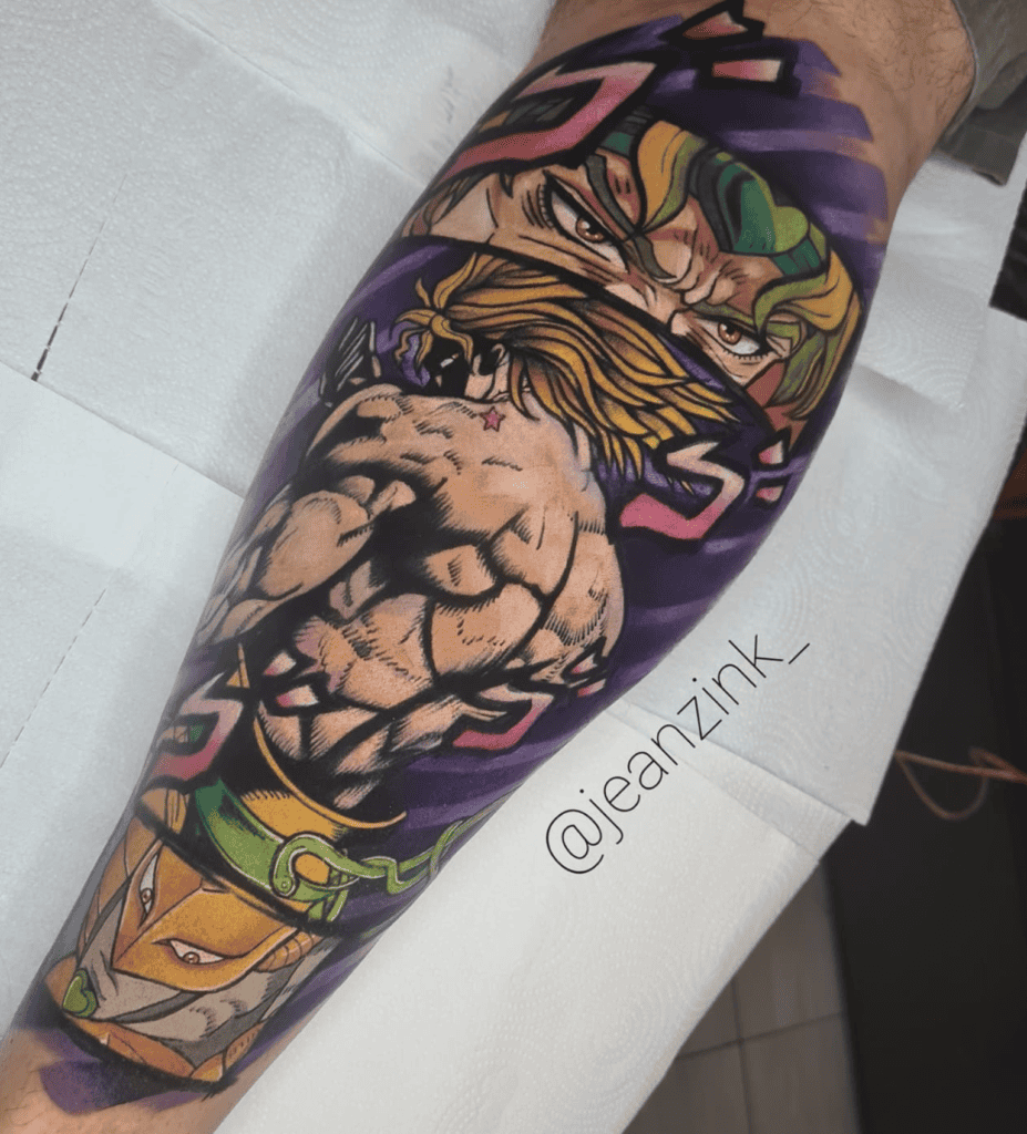 Dio Brando Part 3 JoJo’s Bizarre Adventure Tattoo