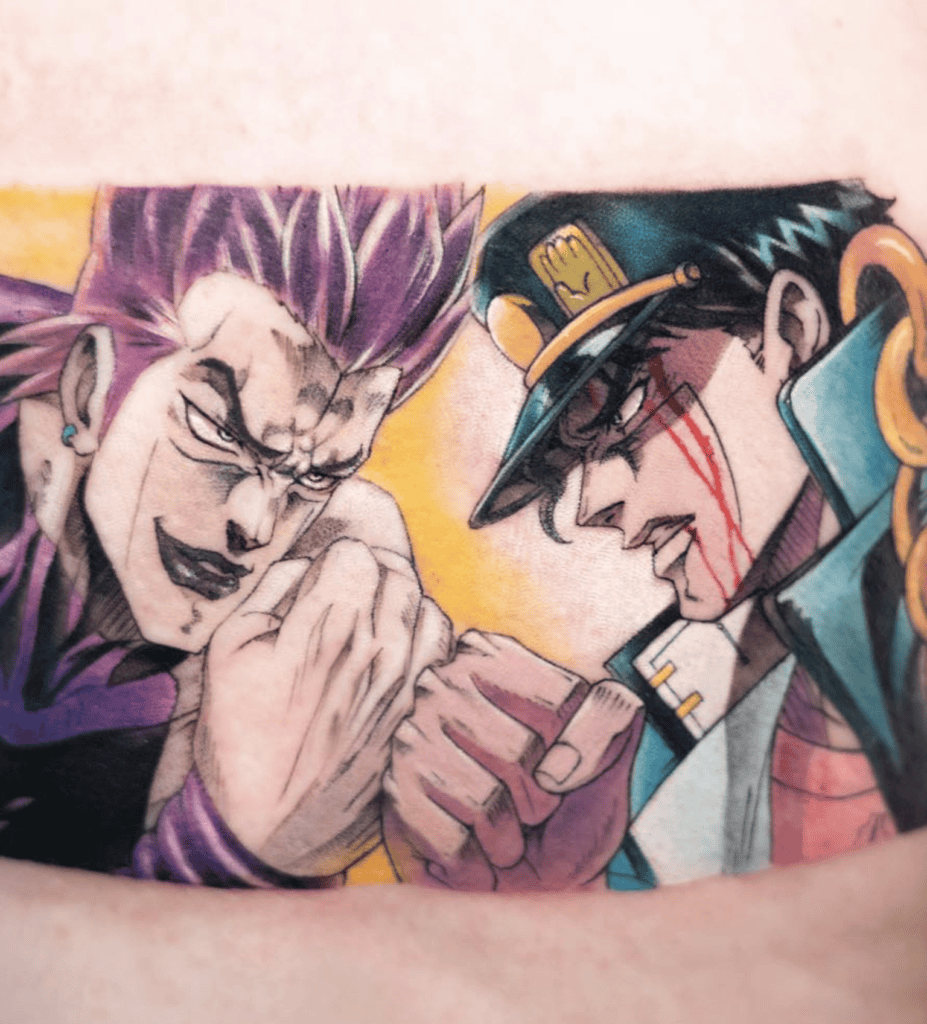 Dio Brando Vs JoJo’s Bizarre Adventure Tattoo