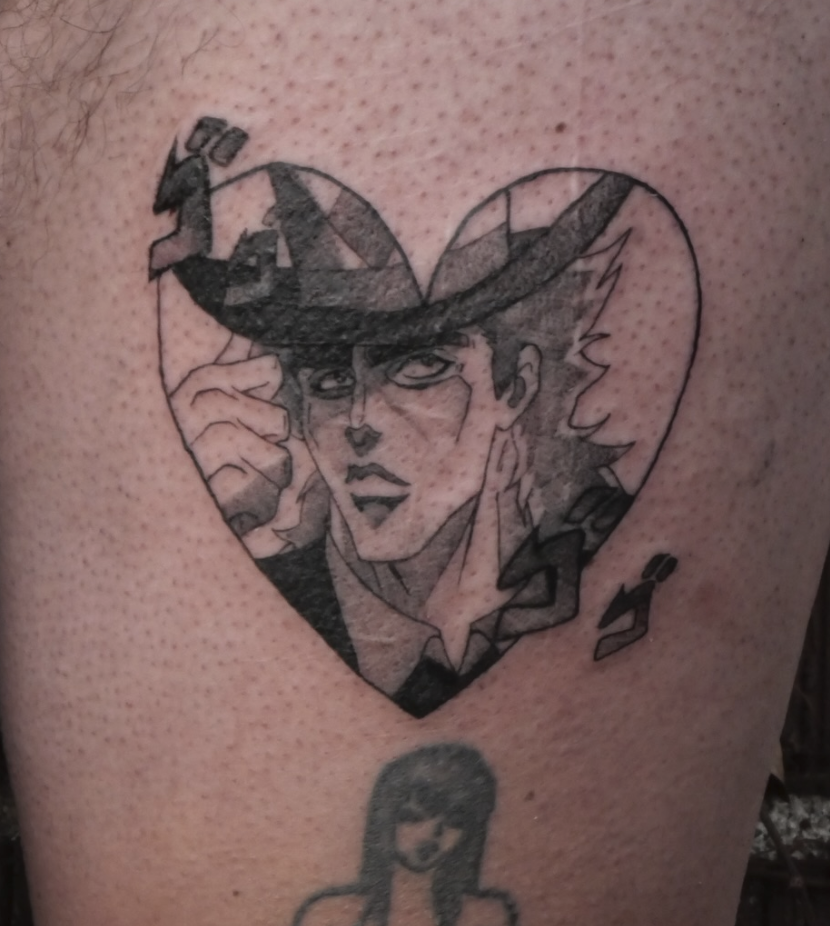 Robert E. O. Speedwagon JoJo’s Bizarre Adventure Tattoo