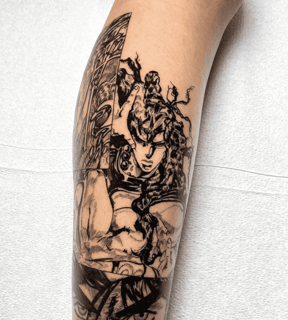 Kars Pose JoJo’s Bizarre Adventure Tattoo