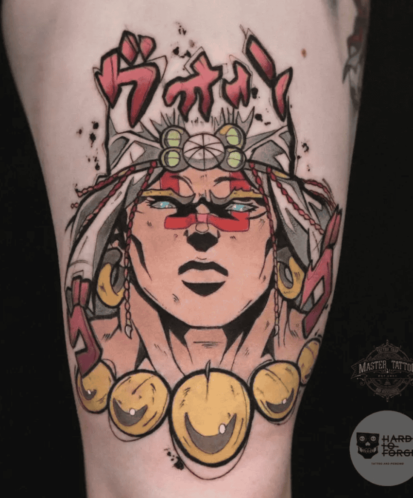 Wamuu JoJo’s Bizarre Adventure Tattoo