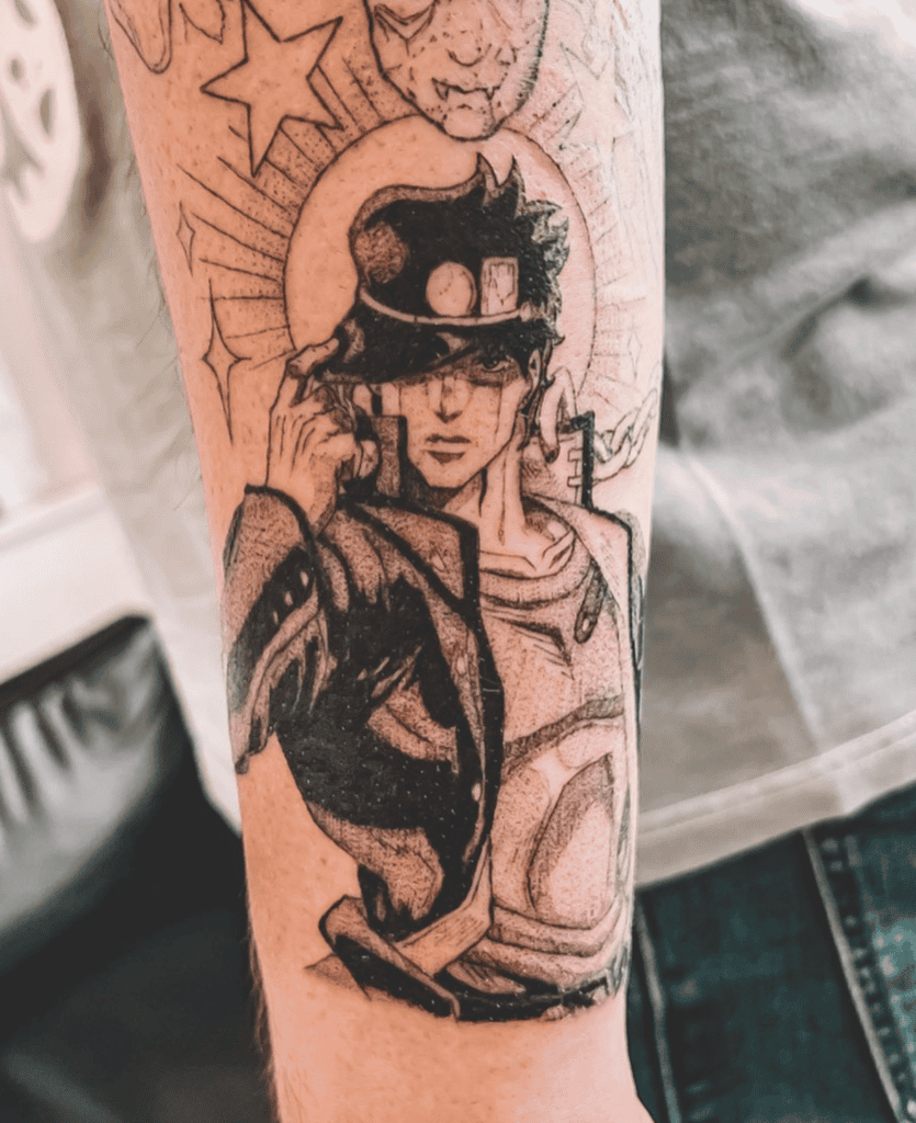 Jotaro Kujo Cap JoJo’s Bizarre Adventure Tattoo