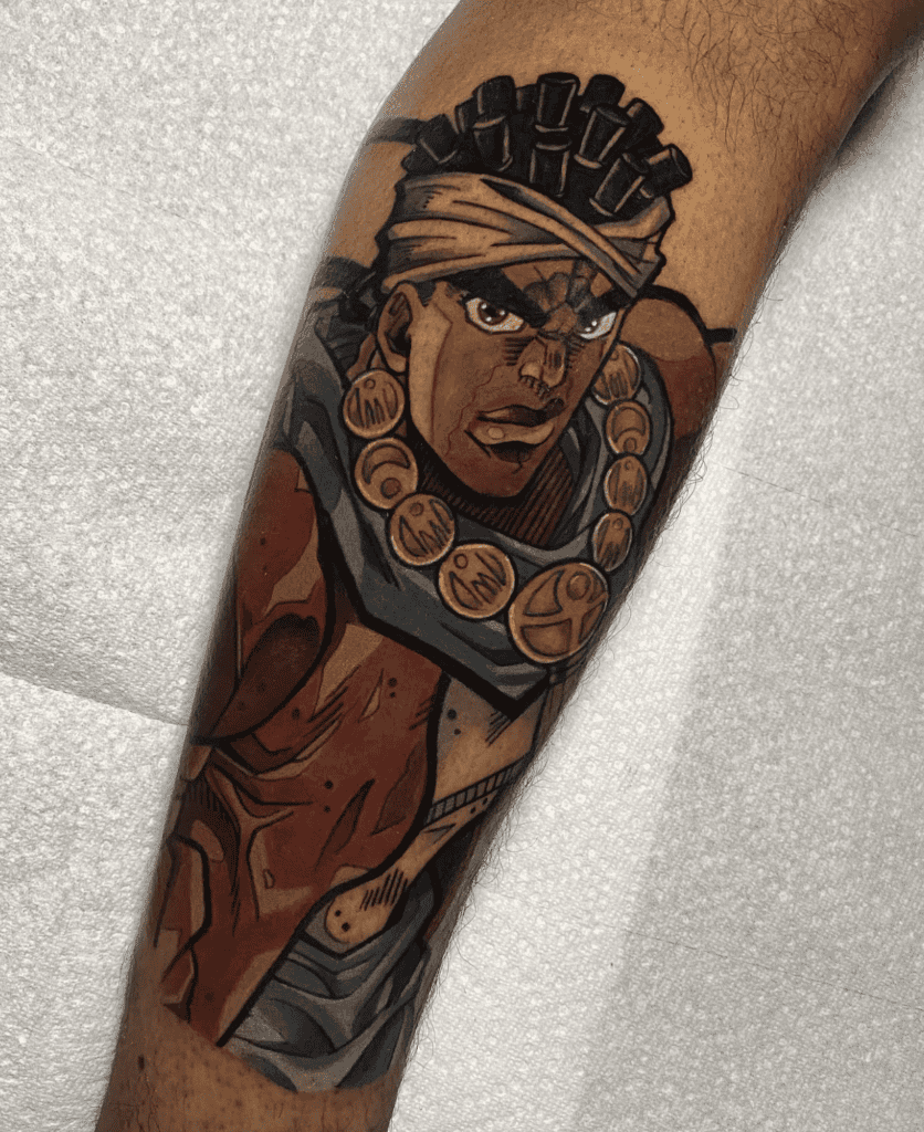 Muhammad Avdol JoJo’s Bizarre Adventure Tattoo