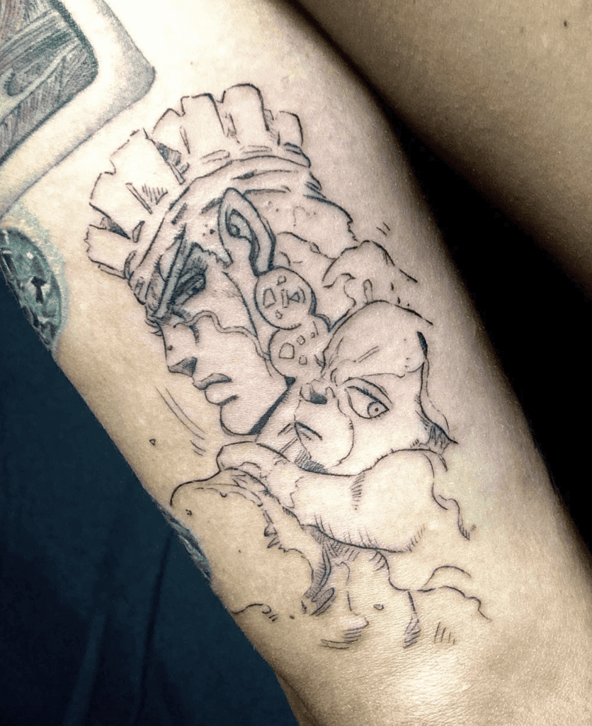 Muhammad Avdol Soul JoJo’s Bizarre Adventure Tattoo