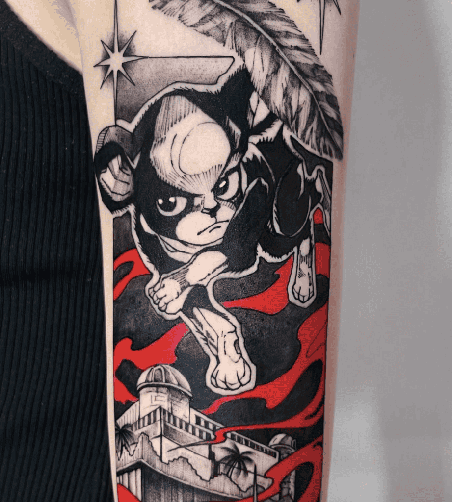 Iggy JoJo’s Bizarre Adventure Tattoo