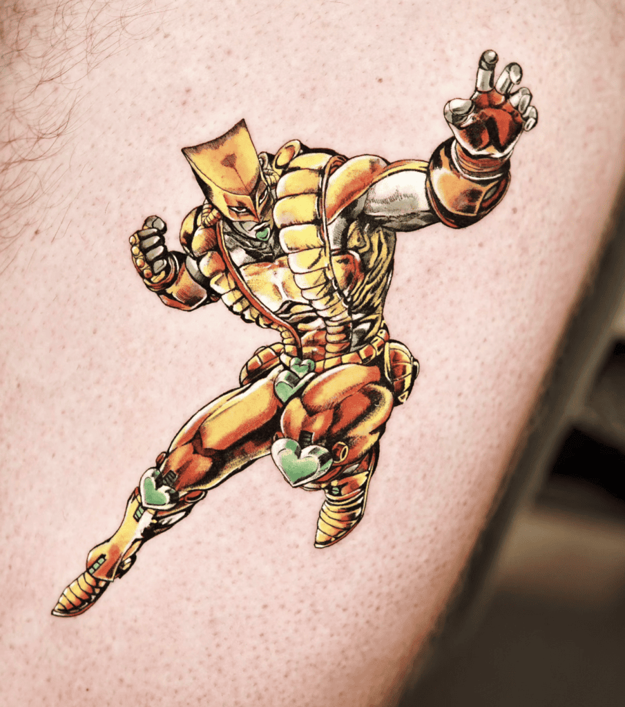 The World JoJo’s Bizarre Adventure Tattoo