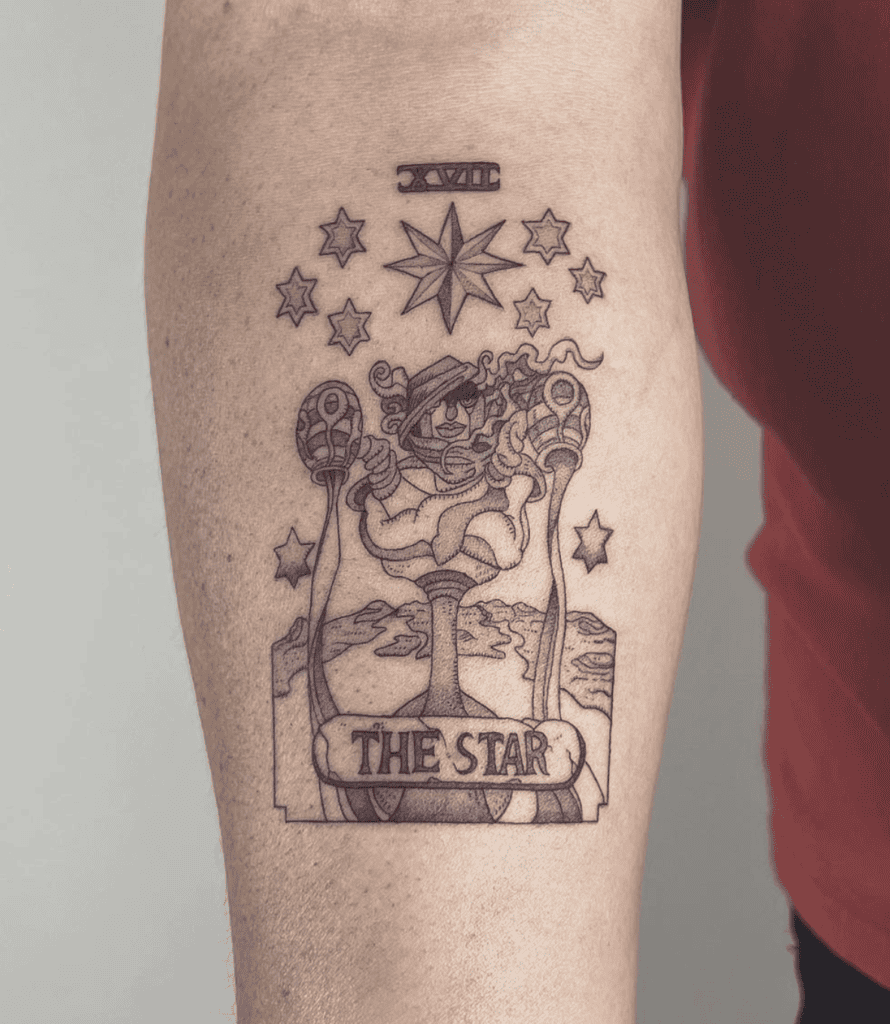 Tarot JoJo’s Bizarre Adventure Tattoo