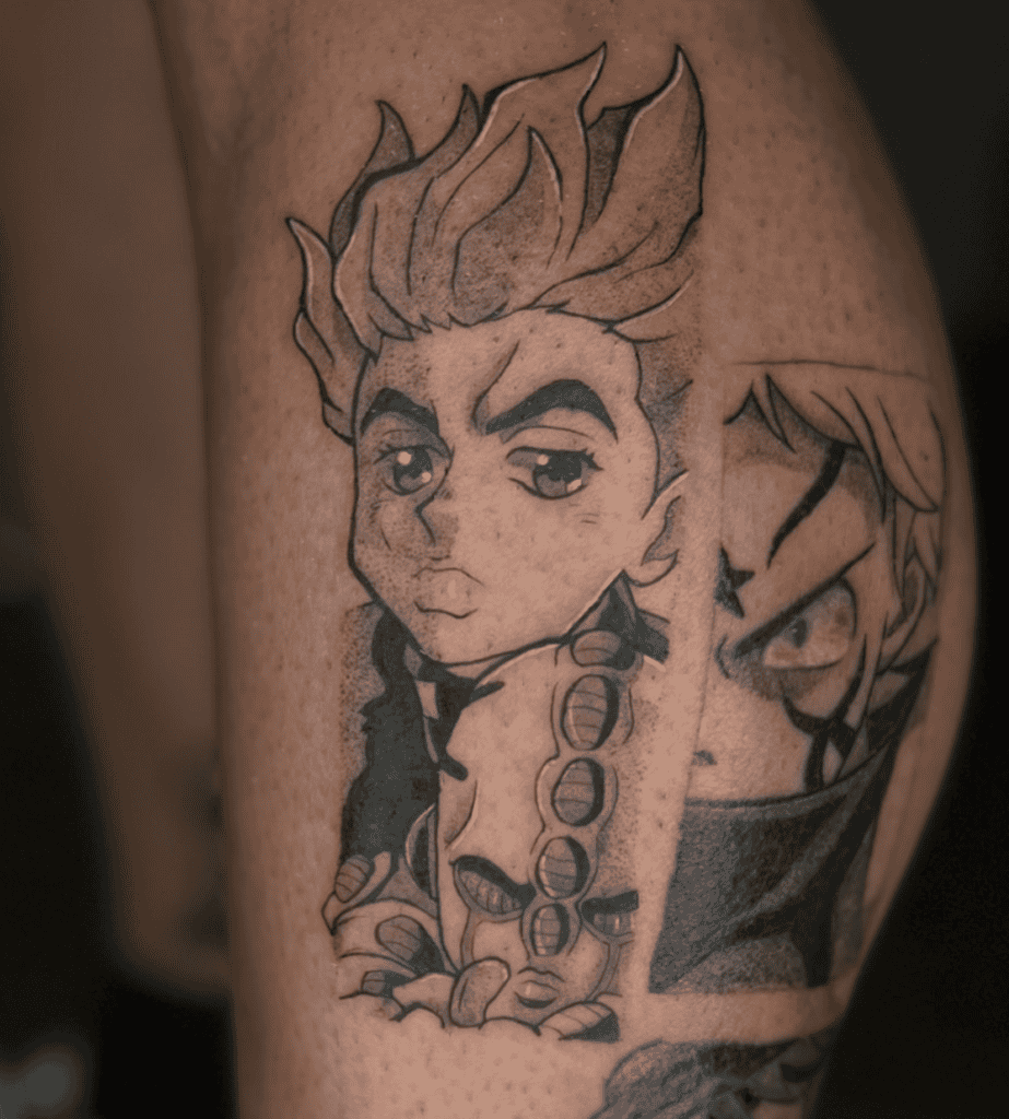 Koichi Hirose Act 3 JoJo’s Bizarre Adventure Tattoo