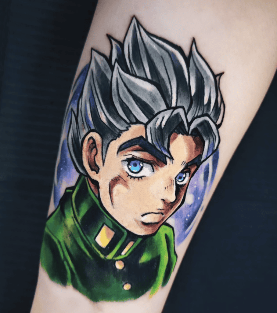 Koichi Hirose JoJo’s Bizarre Adventure Tattoo