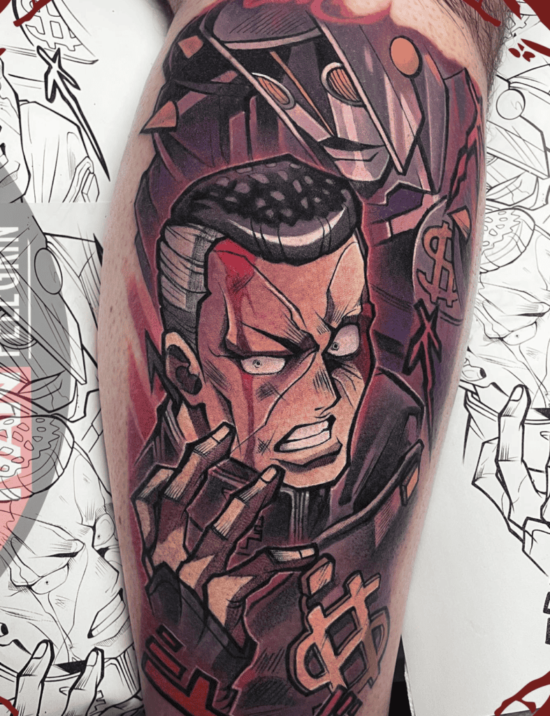 Okuyasu Nijimura JoJo’s Bizarre Adventure Tattoo