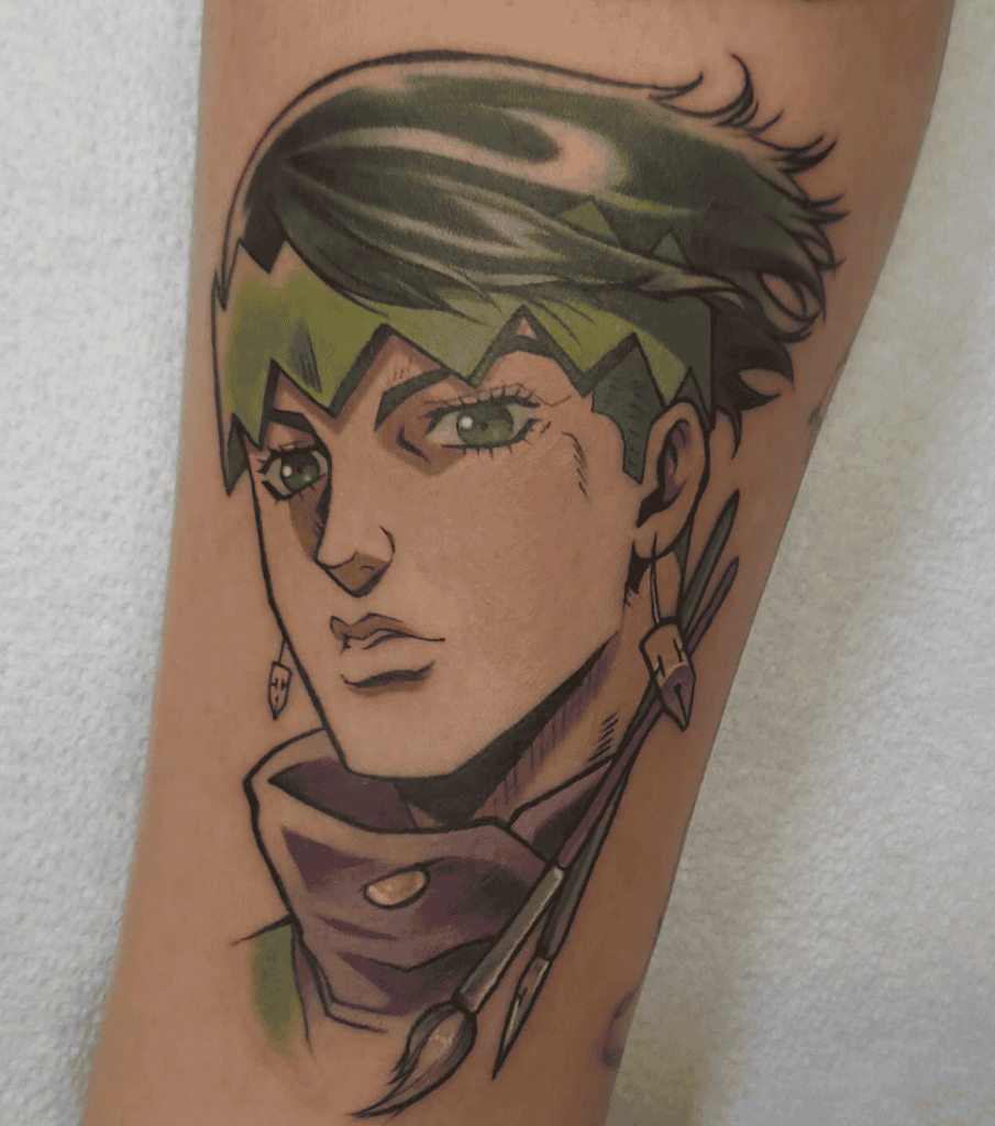 Rohan Kishibe JoJo’s Bizarre Adventure Tattoo