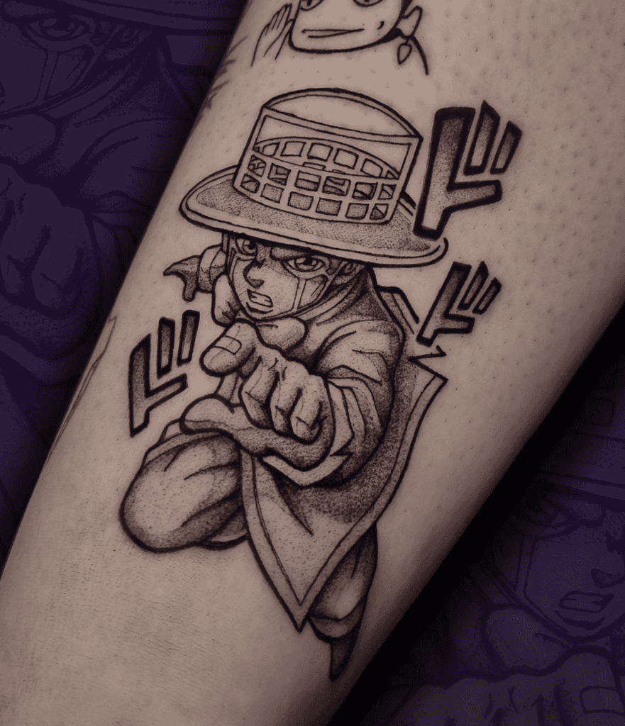 Heaven’s Door JoJo’s Bizarre Adventure Tattoo