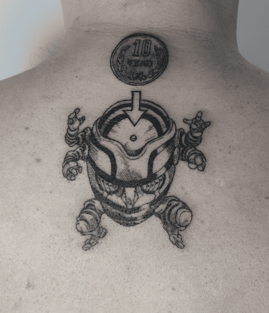 Harvest Coin JoJo’s Bizarre Adventure Tattoo