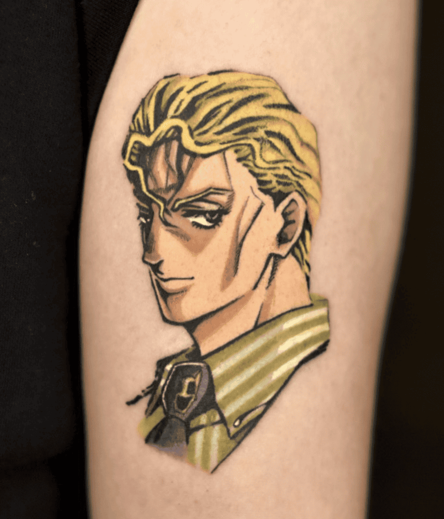 Yoshikage Kira JoJo’s Bizarre Adventure Tattoo