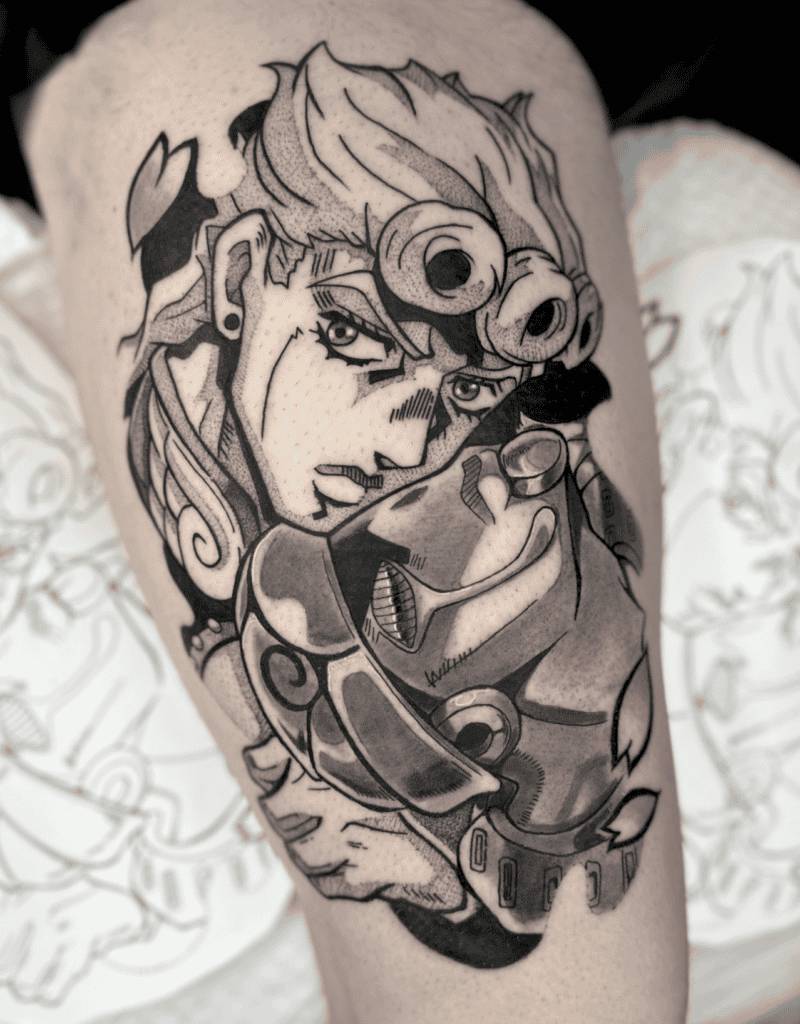 Gold Experience JoJo’s Bizarre Adventure Tattoo