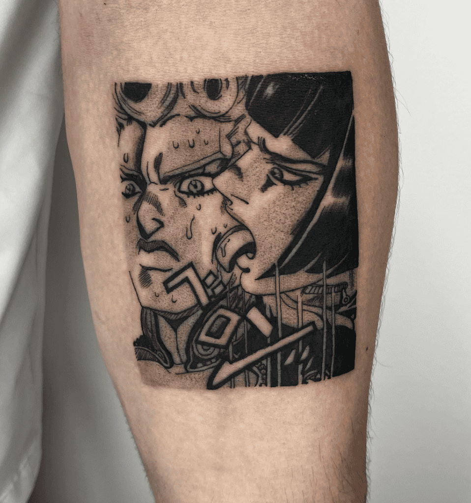Bruno Bucciarati Lick JoJo’s Bizarre Adventure Tattoo