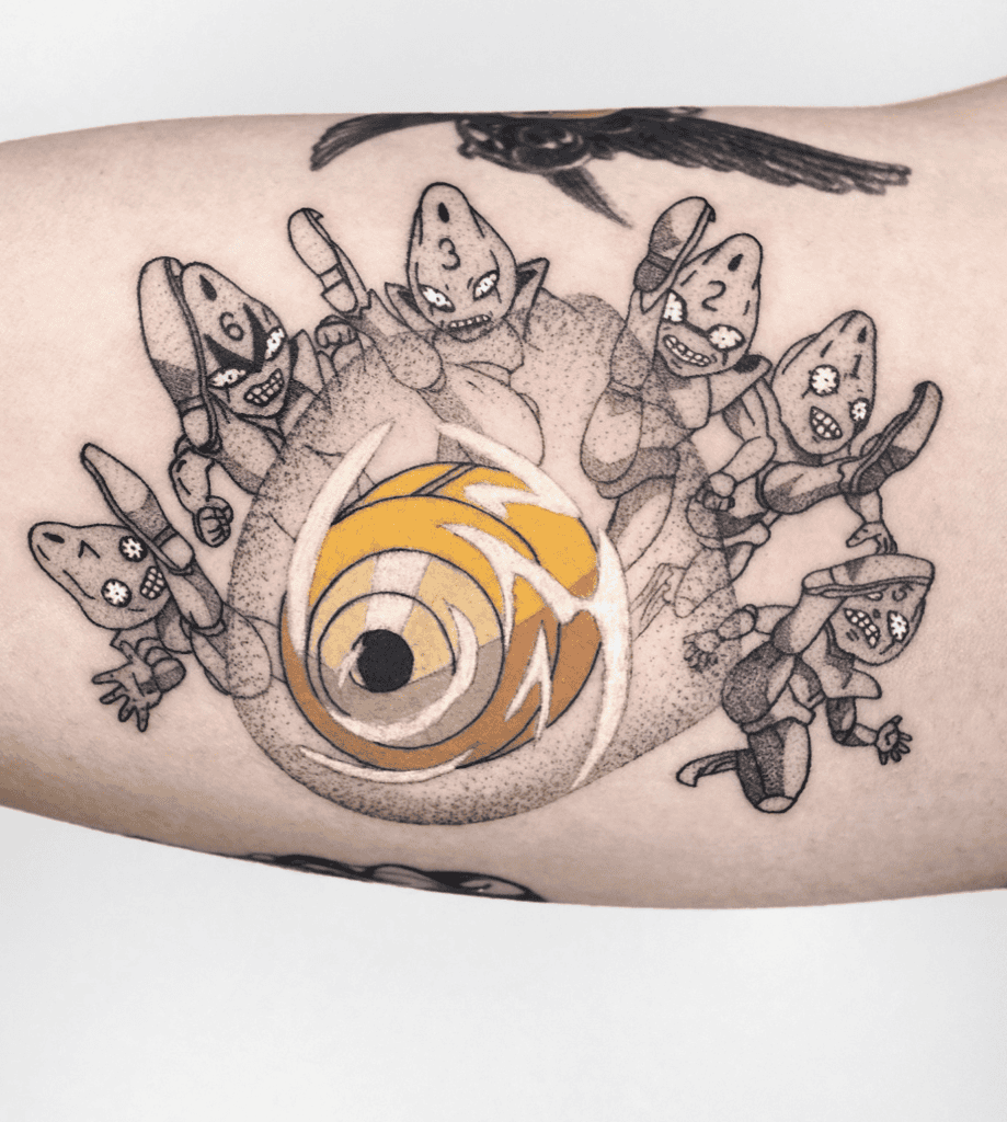 Sex Pistols Bullet JoJo’s Bizarre Adventure Tattoo