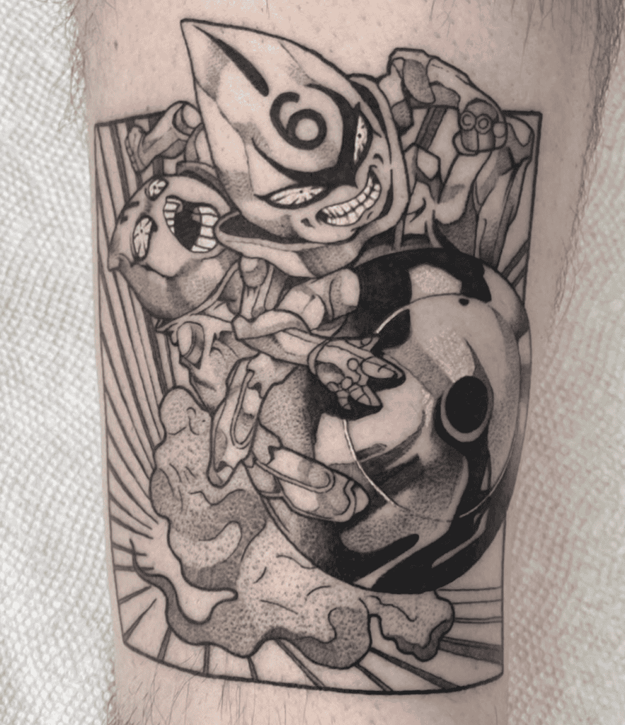 Sex Pistols JoJo’s Bizarre Adventure Tattoo