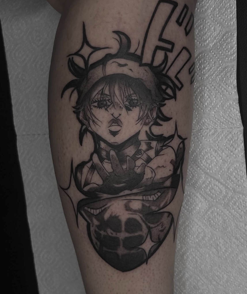 Narancia Ghirga Action JoJo’s Bizarre Adventure Tattoo