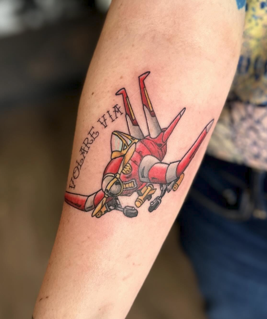 Aerosmith JoJo’s Bizarre Adventure Tattoo