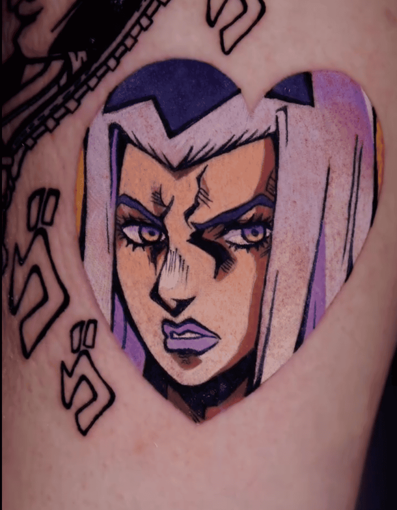 Leone Abbacchio JoJo’s Bizarre Adventure Tattoo