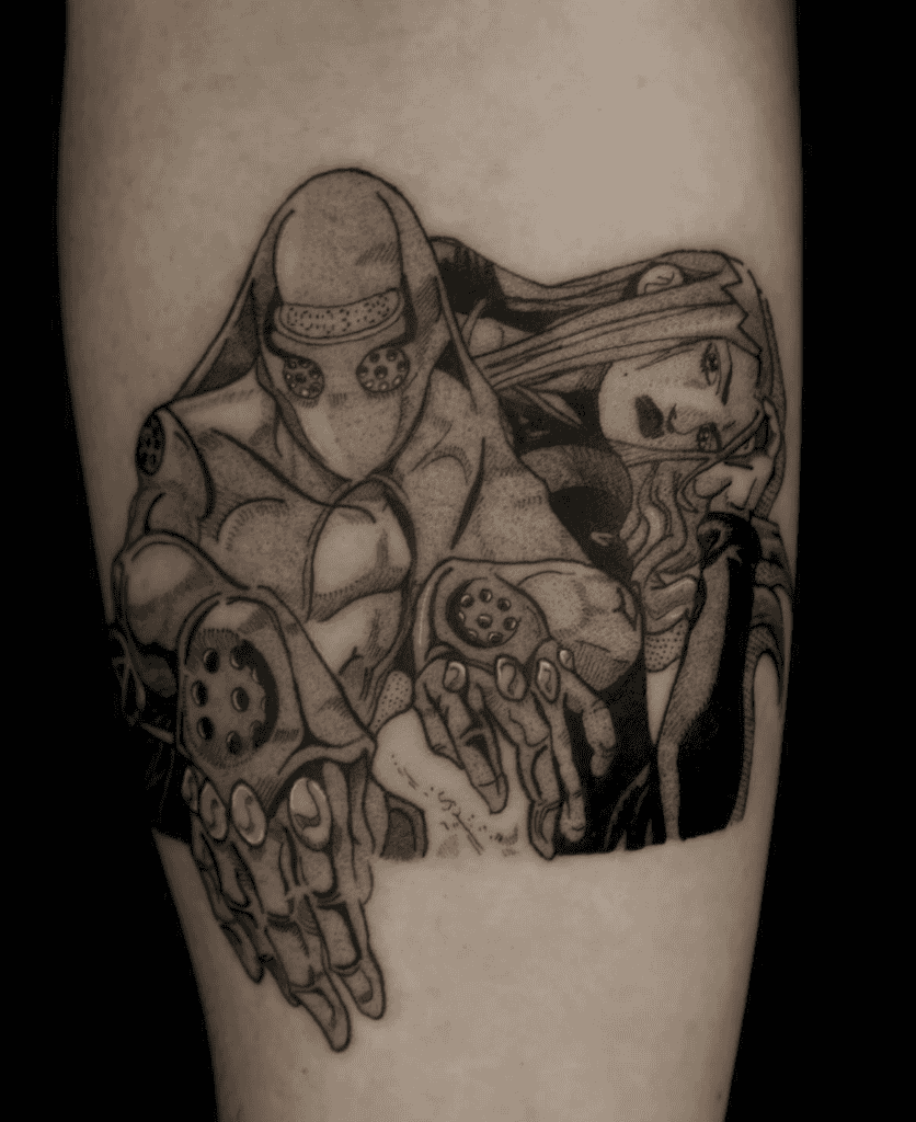Moody Blues JoJo’s Bizarre Adventure Tattoo