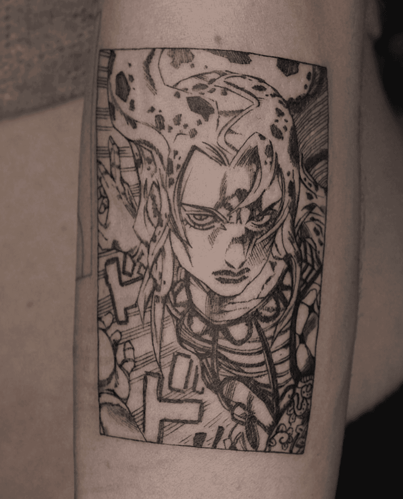 Diavolo JoJo’s Bizarre Adventure Tattoo