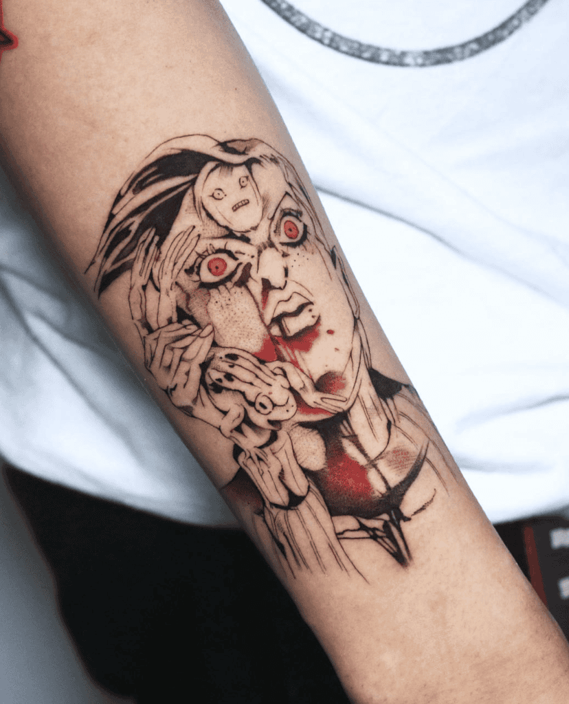 Doppio JoJo’s Bizarre Adventure Tattoo