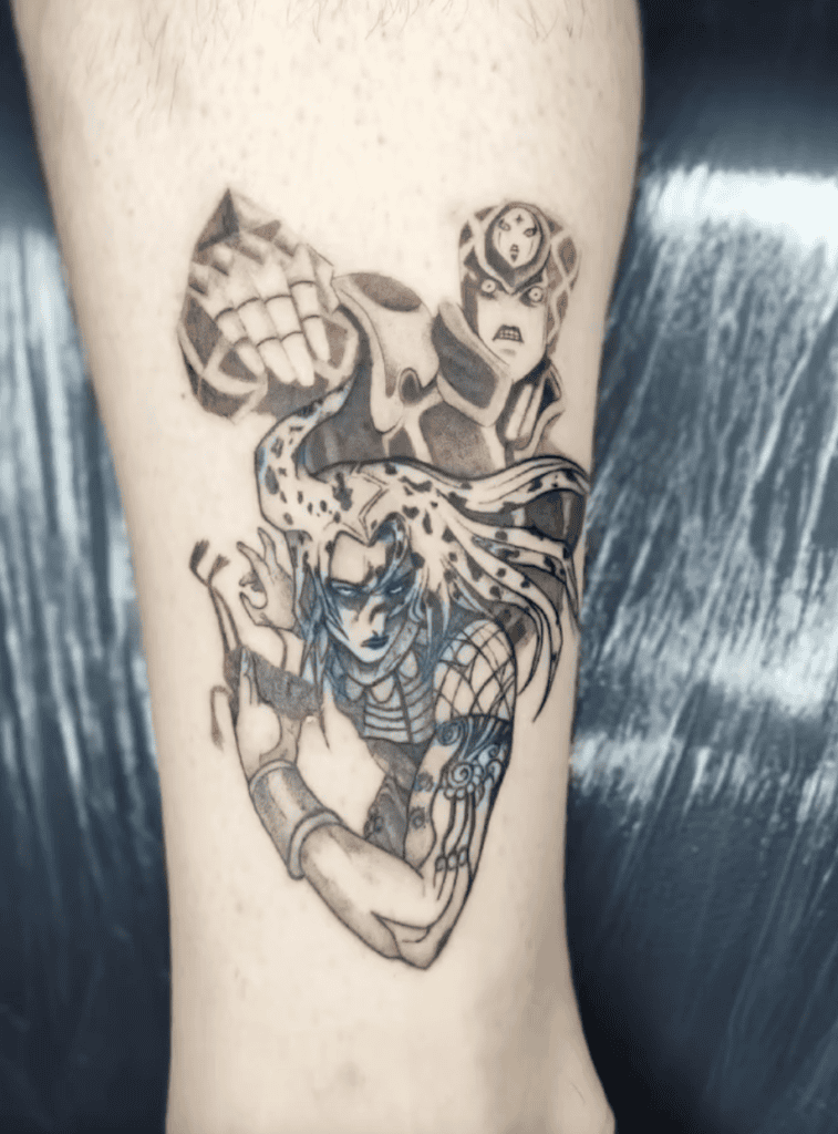 King Crimson Diavolo JoJo’s Bizarre Adventure Tattoo