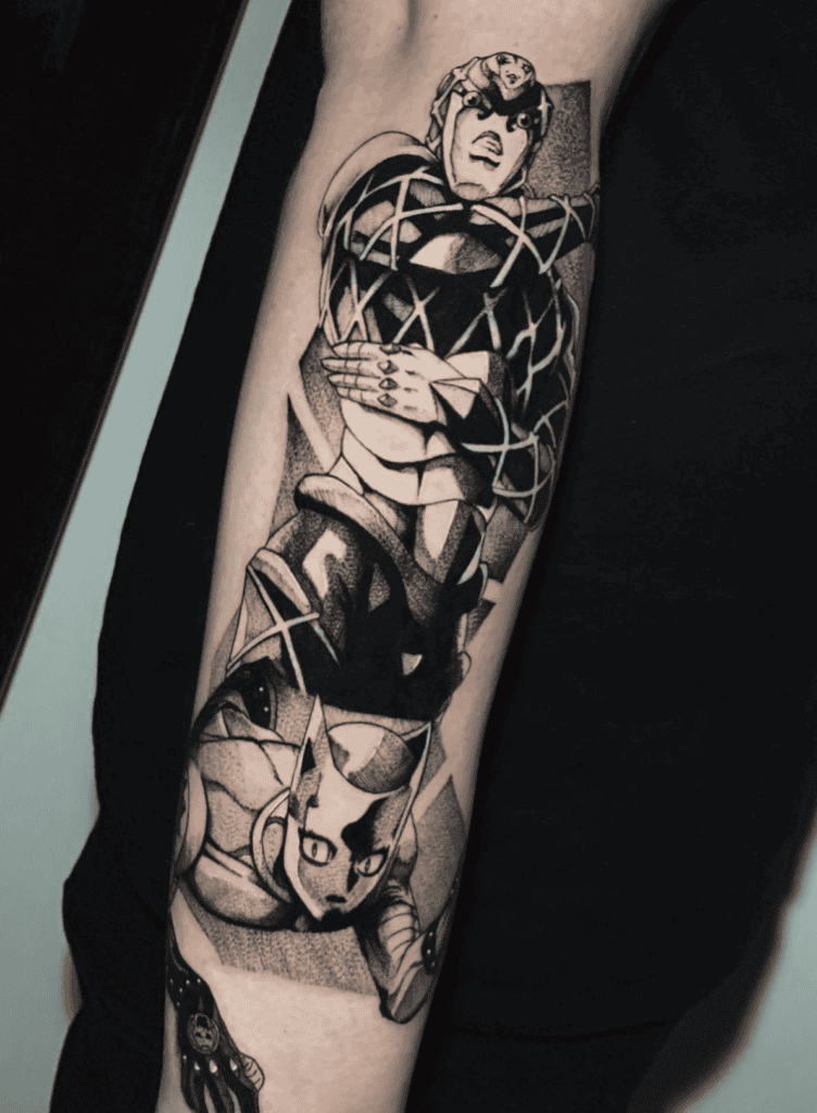 King Crimson JoJo’s Bizarre Adventure Tattoo