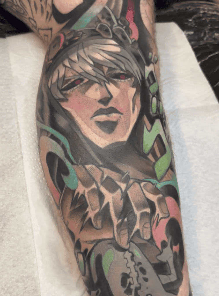 Risotto Nero JoJo’s Bizarre Adventure Tattoo
