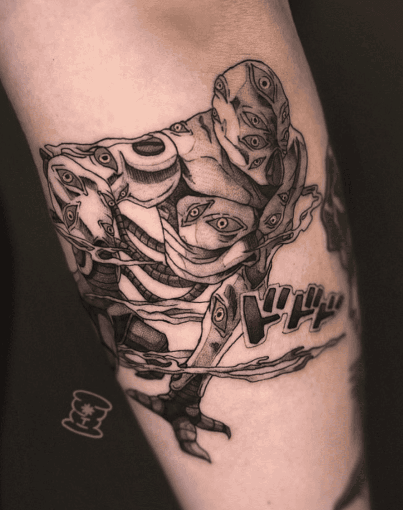 The Grateful Dead JoJo’s Bizarre Adventure Tattoo