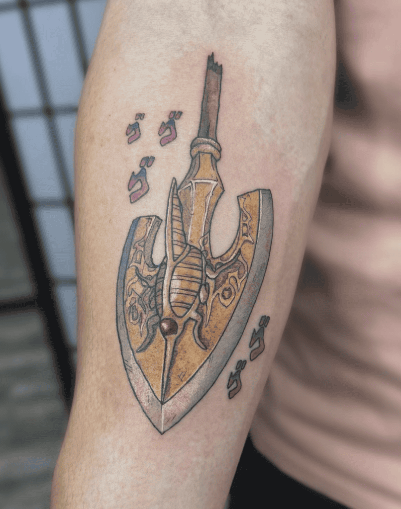 Requiem Arrow JoJo’s Bizarre Adventure Tattoo