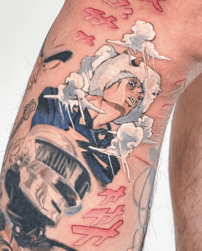 Domenico Pucci JoJo’s Bizarre Adventure Tattoo