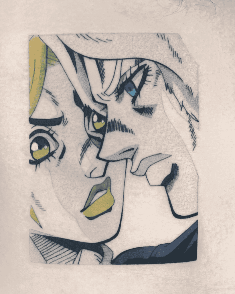 Domenico Pucci Jolyne JoJo’s Bizarre Adventure Tattoo