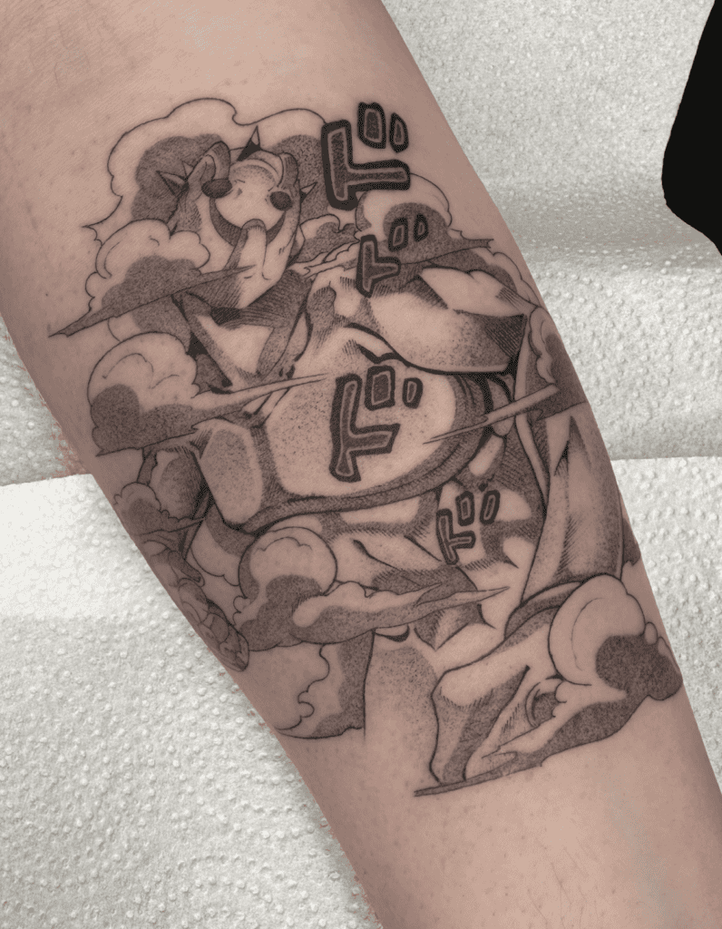 Weather Report JoJo’s Bizarre Adventure Tattoo