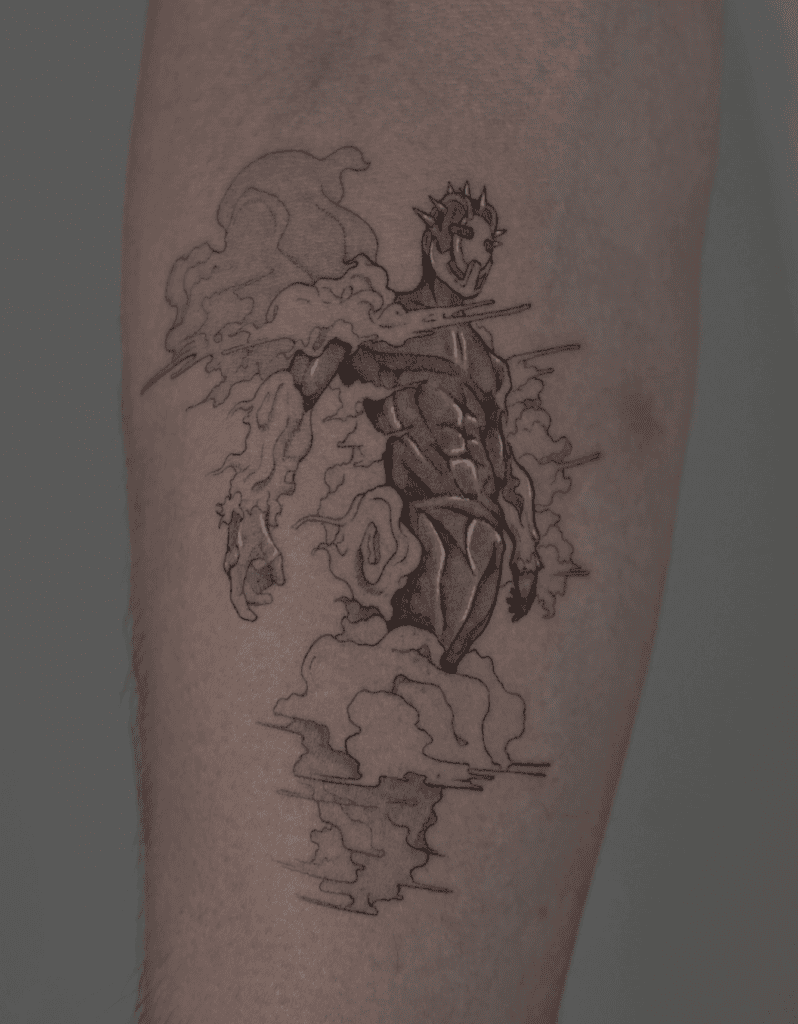 Weather Report Stance JoJo’s Bizarre Adventure Tattoo