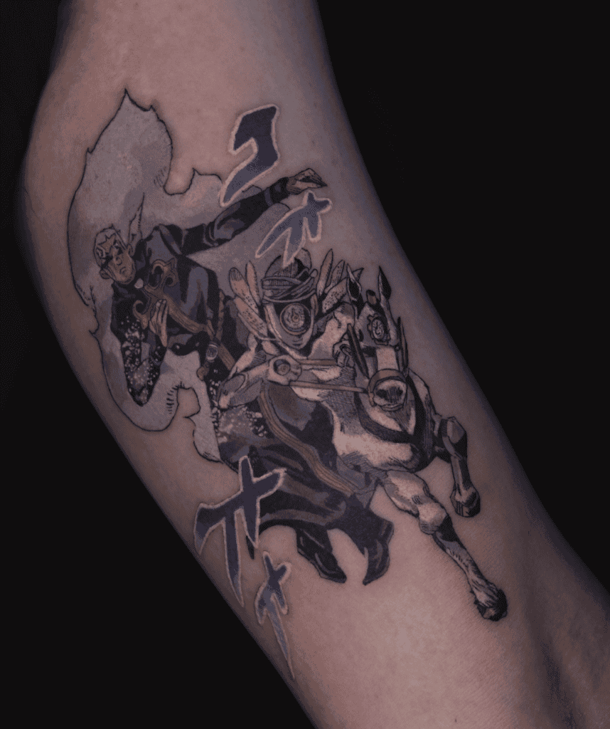Made in Heaven Pucci JoJo’s Bizarre Adventure Tattoo