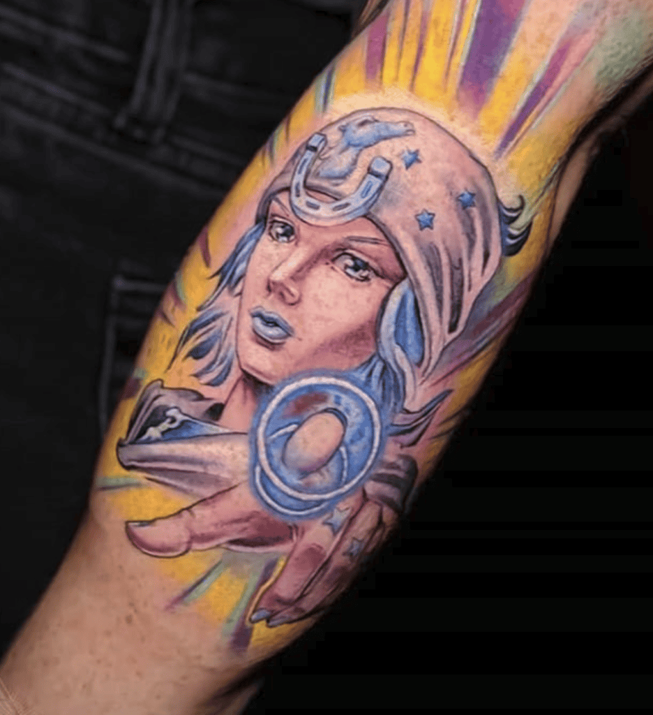 Johnny Joestar Colour JoJo’s Bizarre Adventure Tattoo