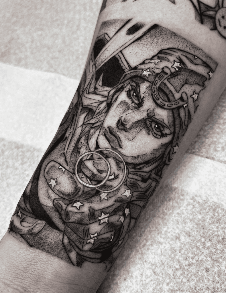 Johnny Joestar Manga JoJo’s Bizarre Adventure Tattoo