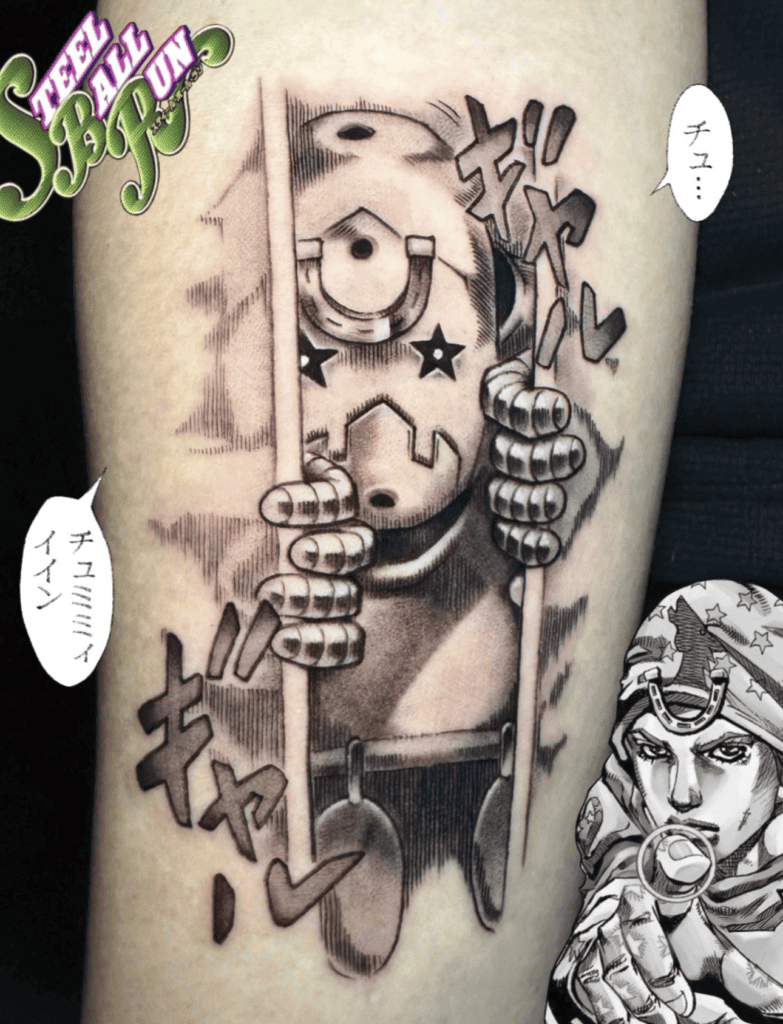 Tusk Act 4 JoJo’s Bizarre Adventure Tattoo