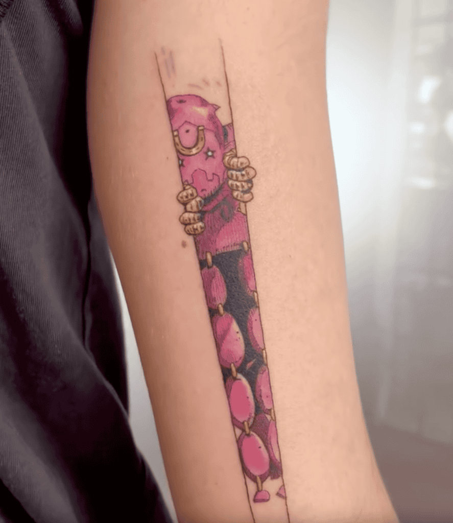 Tusk JoJo’s Bizarre Adventure Tattoo