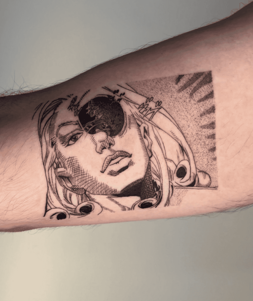Funny Valentine Death JoJo’s Bizarre Adventure Tattoo