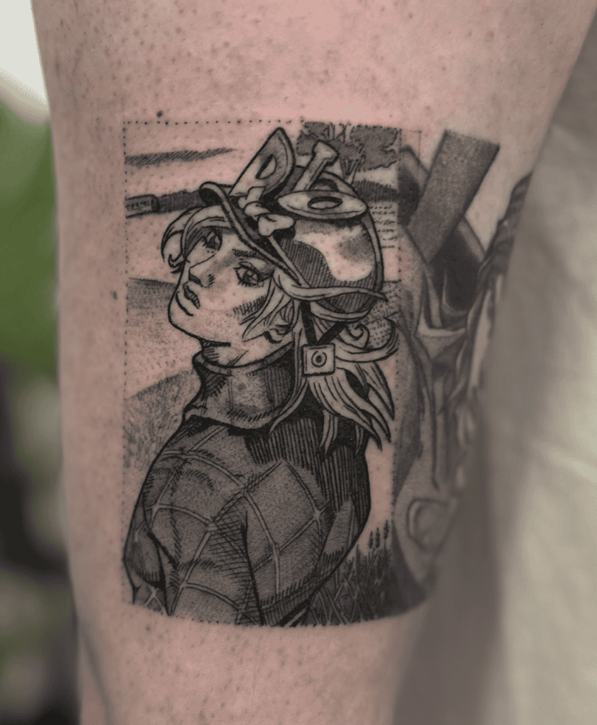 Diego Brando Frame JoJo’s Bizarre Adventure Tattoo