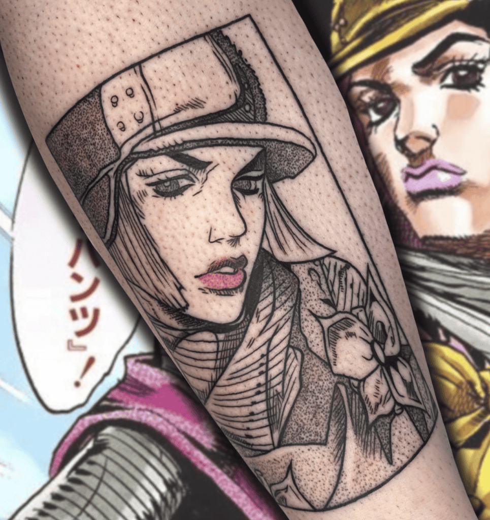 Hot Pants JoJo’s Bizarre Adventure Tattoo