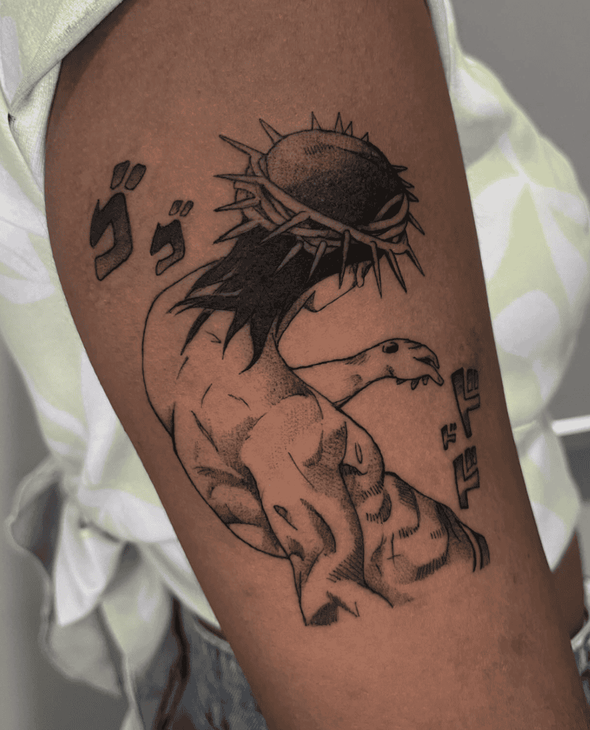 Holy Corpse JoJo’s Bizarre Adventure Tattoo