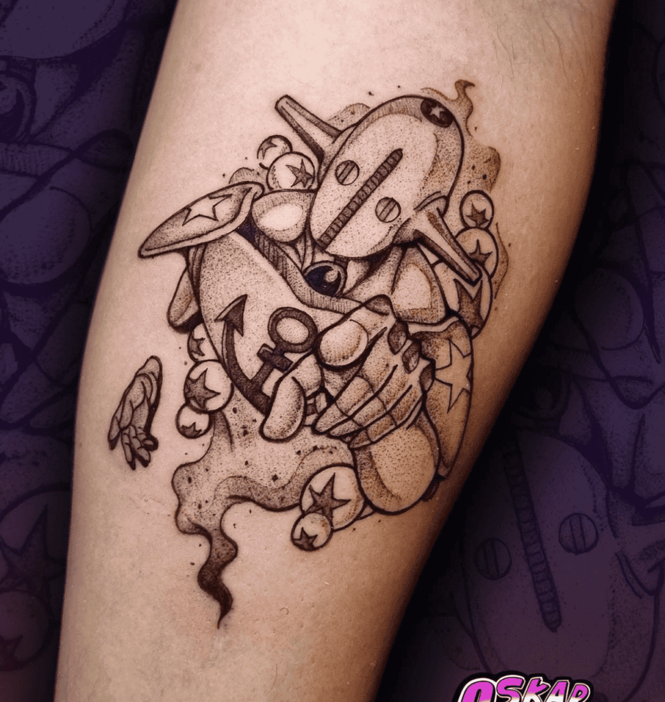Soft and Wet JoJo’s Bizarre Adventure Tattoo